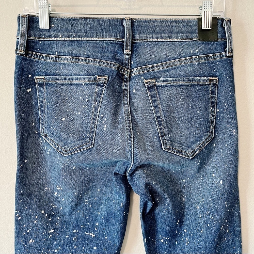 Level 99 for Evereve Amber Slouchy Skinny Jeans Galaxy Splatter Print Size 26 - Picture 9 of 14